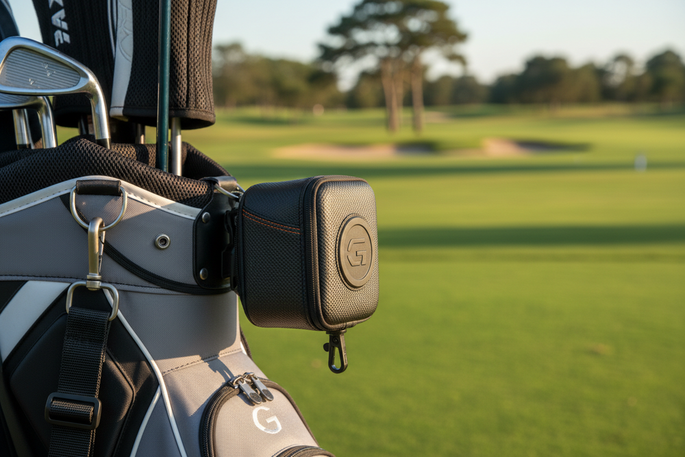 Magnetic Golf Rangefinder Case - Lifestyle