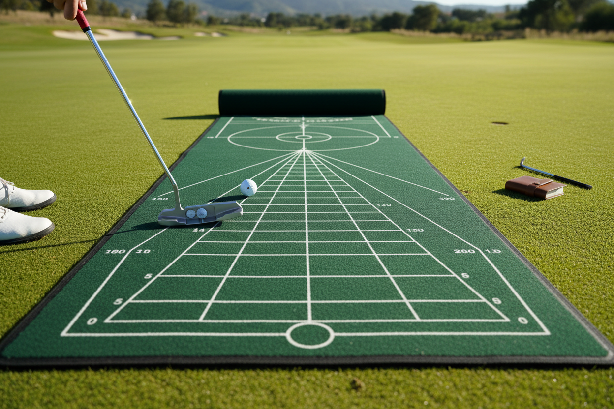 Precision Alignment Putter Mat - Lifestyle