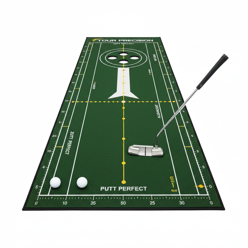 Precision Alignment Putter Mat
