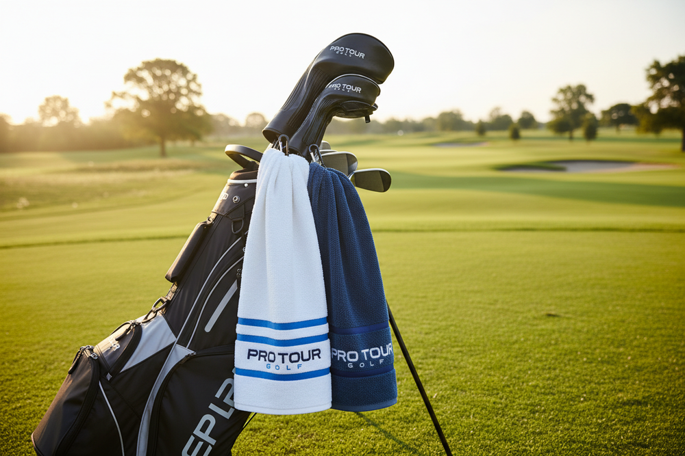 Tour Ready Golf Towel Set - Lifestyle